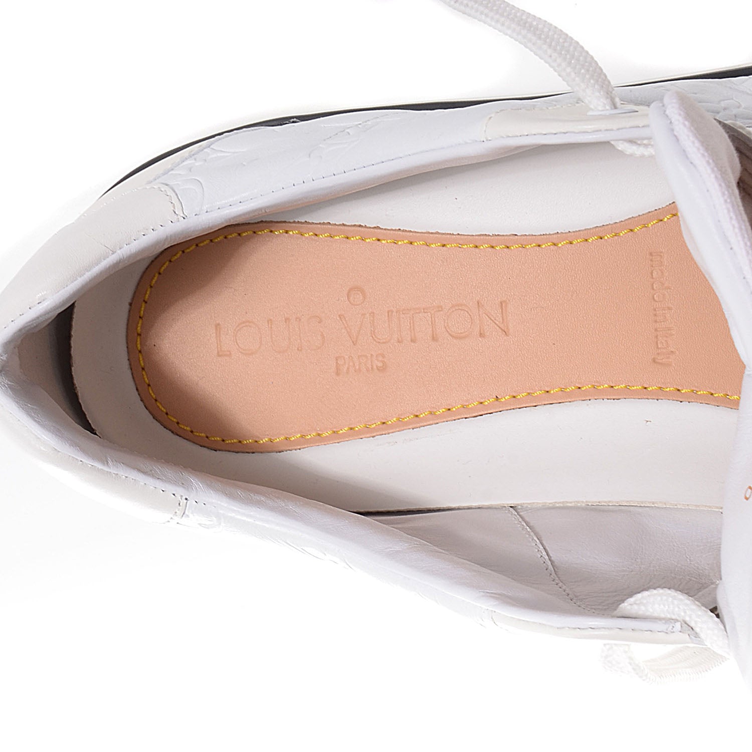 Louis Vuitton Empreinte Street Sneaker White Silver 10 7 of 7