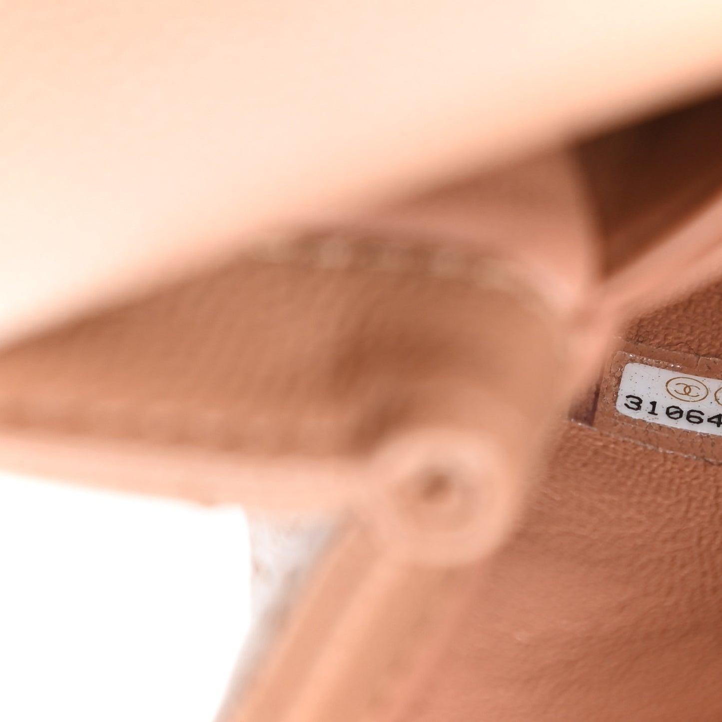 Caviar Quilted Mini Coco Handle Flap Brown