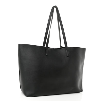 Saint Laurent Calfskin Large Shopping Tote Black 3 of 12