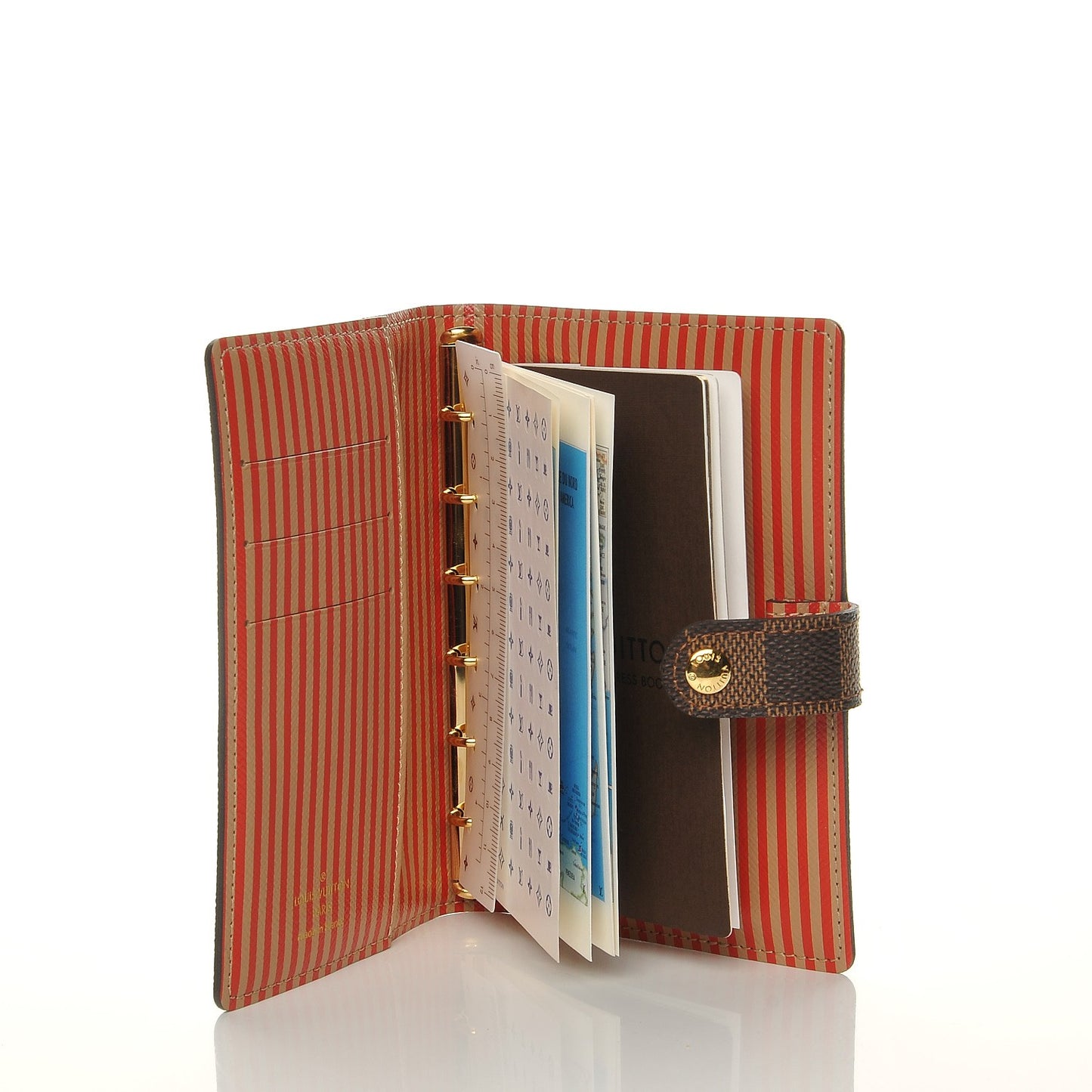 Damier Ebene Trunks and Bags Small Ring Agenda