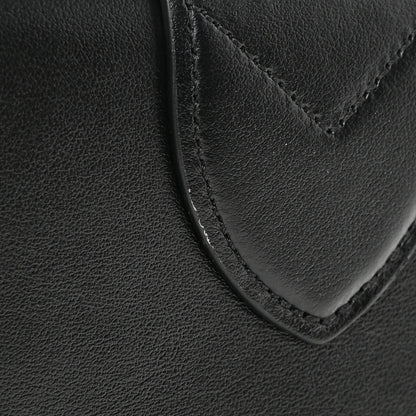 Louis Vuitton Smooth Calfskin LV Pont 9 Compact Wallet Black 12 of 13