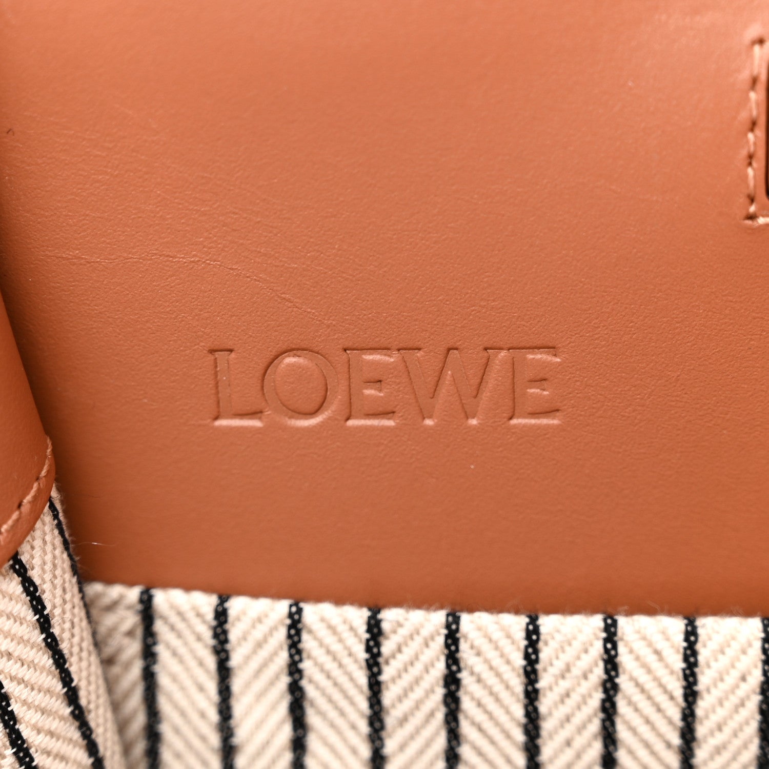Loewe Canvas Calfskin Cushion Tote Beige 6 of 11