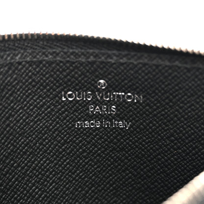 Louis Vuitton Monogram Eclipse Taiga Coin Card Holder 6 of 7