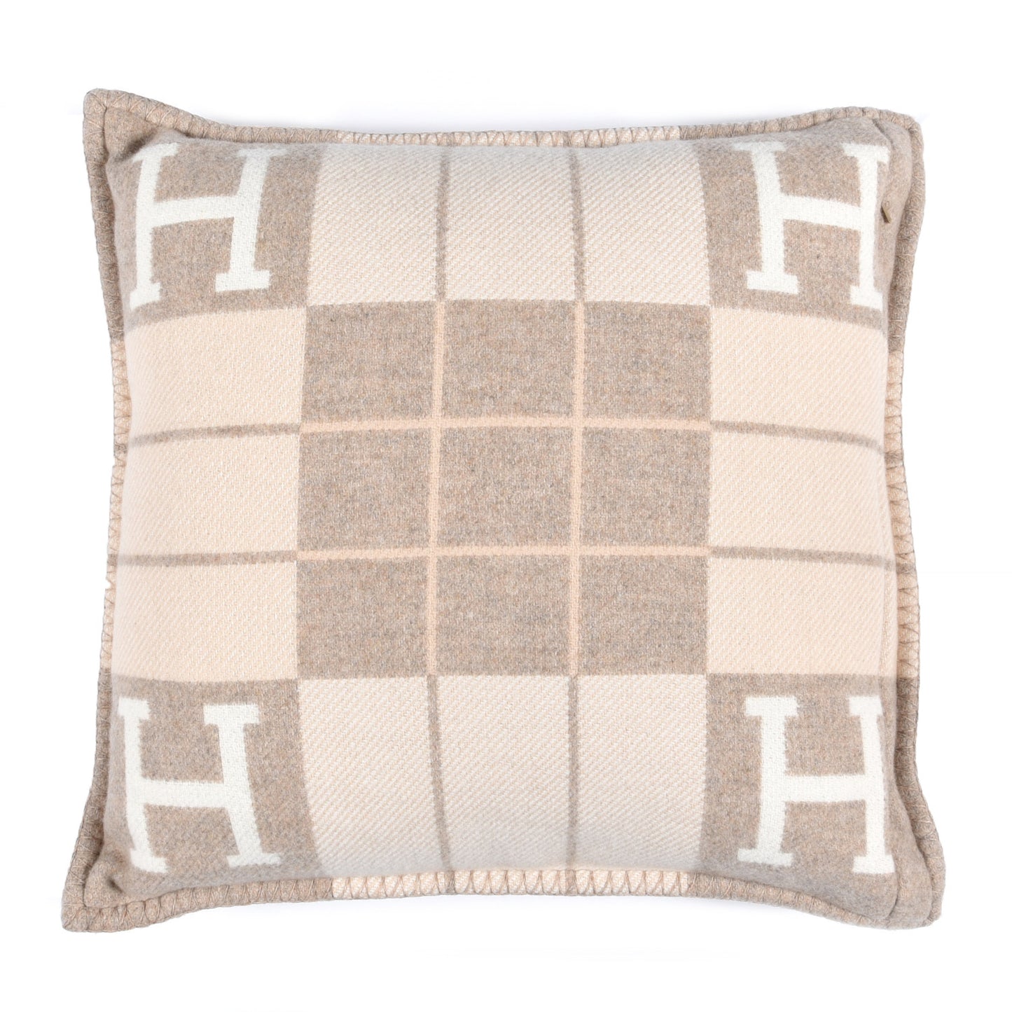Wool Cashmere Avalon III Pillow PM Coco Camomille