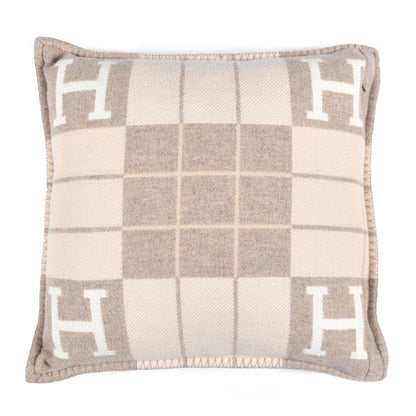 Hermes Wool Cashmere Avalon III Pillow PM Coco Camomille 2 of 4