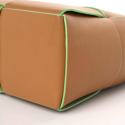 Bottega Veneta Buffalo Maxi Intrecciato Small Arco Tote Caramel Pistachio 5 of 12