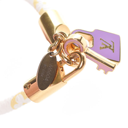 Louis Vuitton Monogram Multicolor Luck It Bracelet 17 White 5 of 6