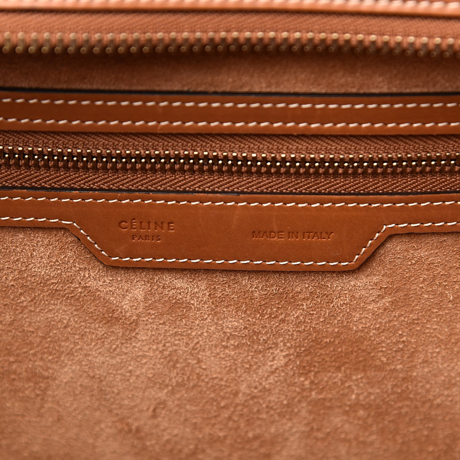 Celine Natural Calfskin Mini Luggage Tan 6 of 23
