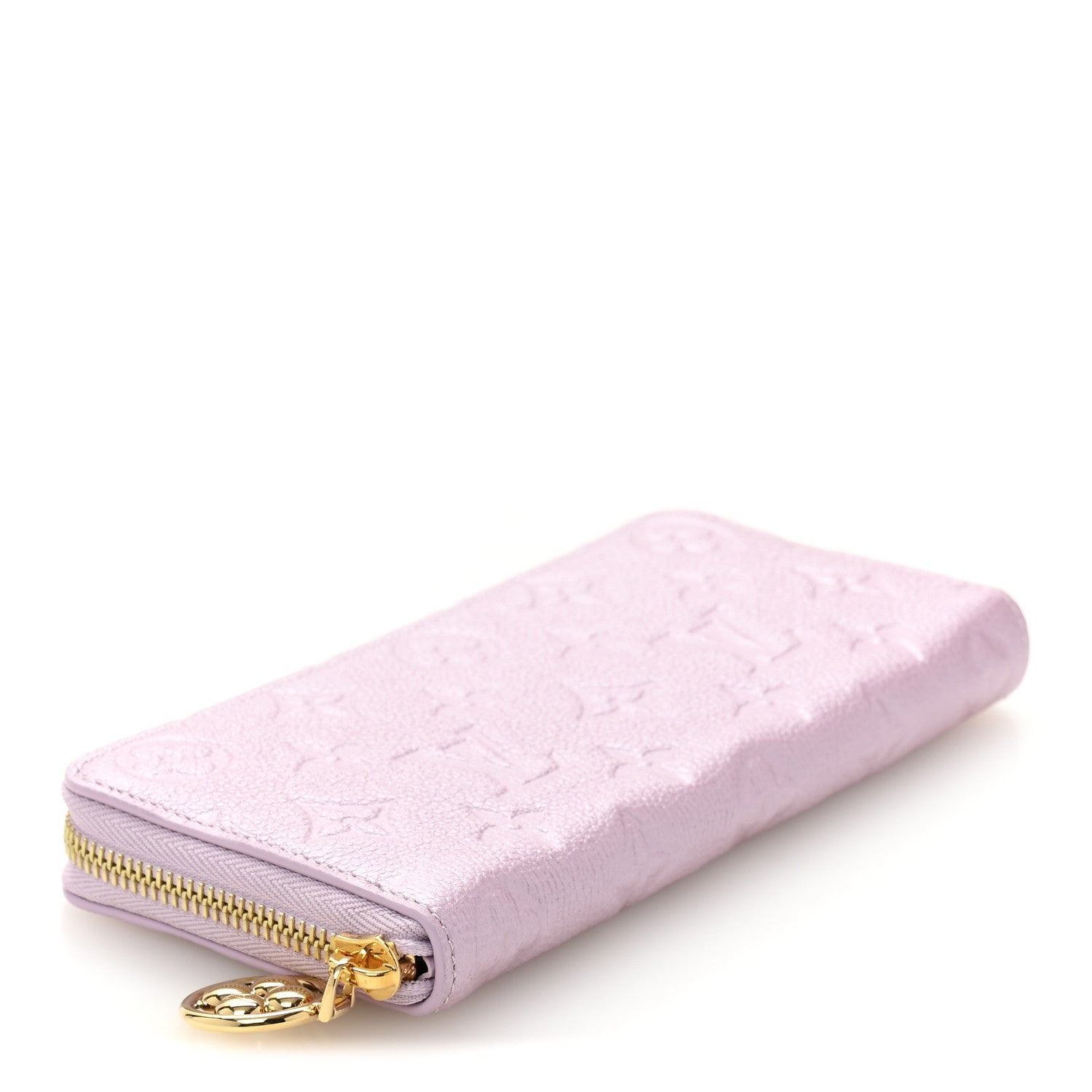 Louis Vuitton Metallic Empreinte Clemence Wallet Pearly Lilac 4 of 9