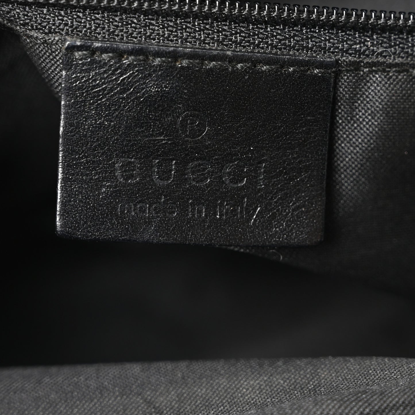 Nylon Monogram Backpack Black