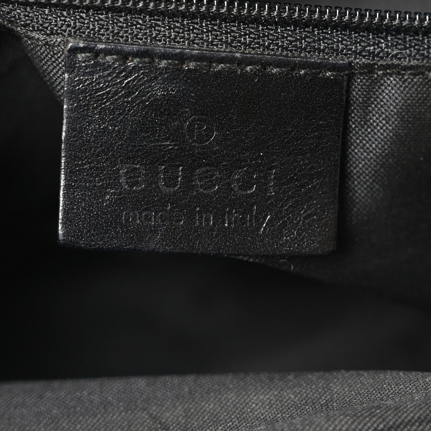 Gucci Nylon Monogram Backpack Black 6 of 10