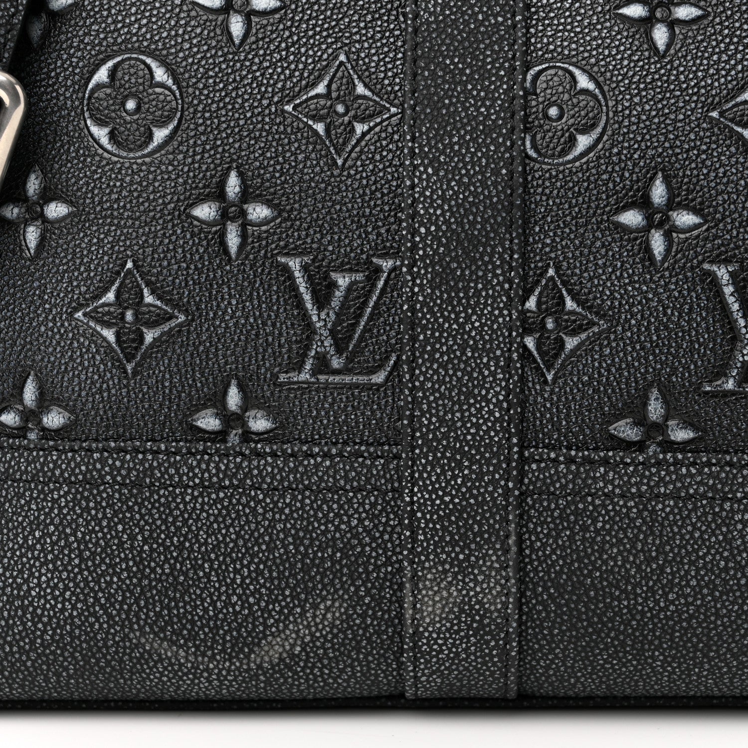 Louis Vuitton Calfskin Monogram Journey Tote Charcoal 10 of 10