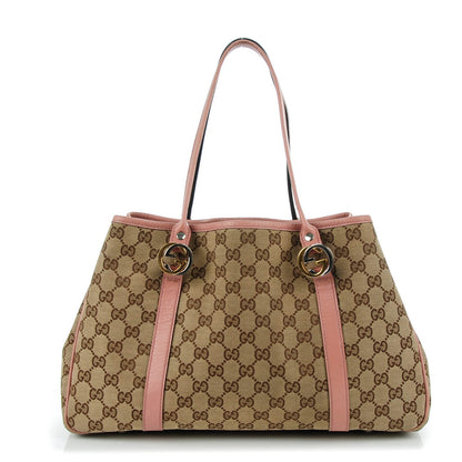Gucci Monogram Medium Twins Shoulder Bag Pink 1 of 9