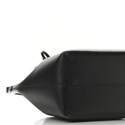 Mansur Gavriel Vegetable Tanned Calfskin Bucket Bag Black Flamma 9 of 16