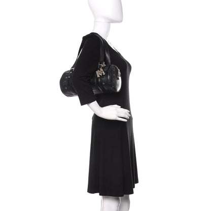 MCM Visetos Essential Barrel Bag Black 2 of 12