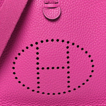 Hermes Taurillon Clemence Evelyne TPM Magnolia 8 of 11