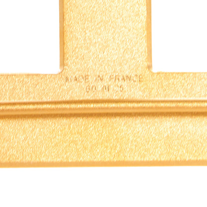 Hermes Box Chamonix Reversible Gold Constance 42mm H Belt 95 Black Chocolate 7 of 7