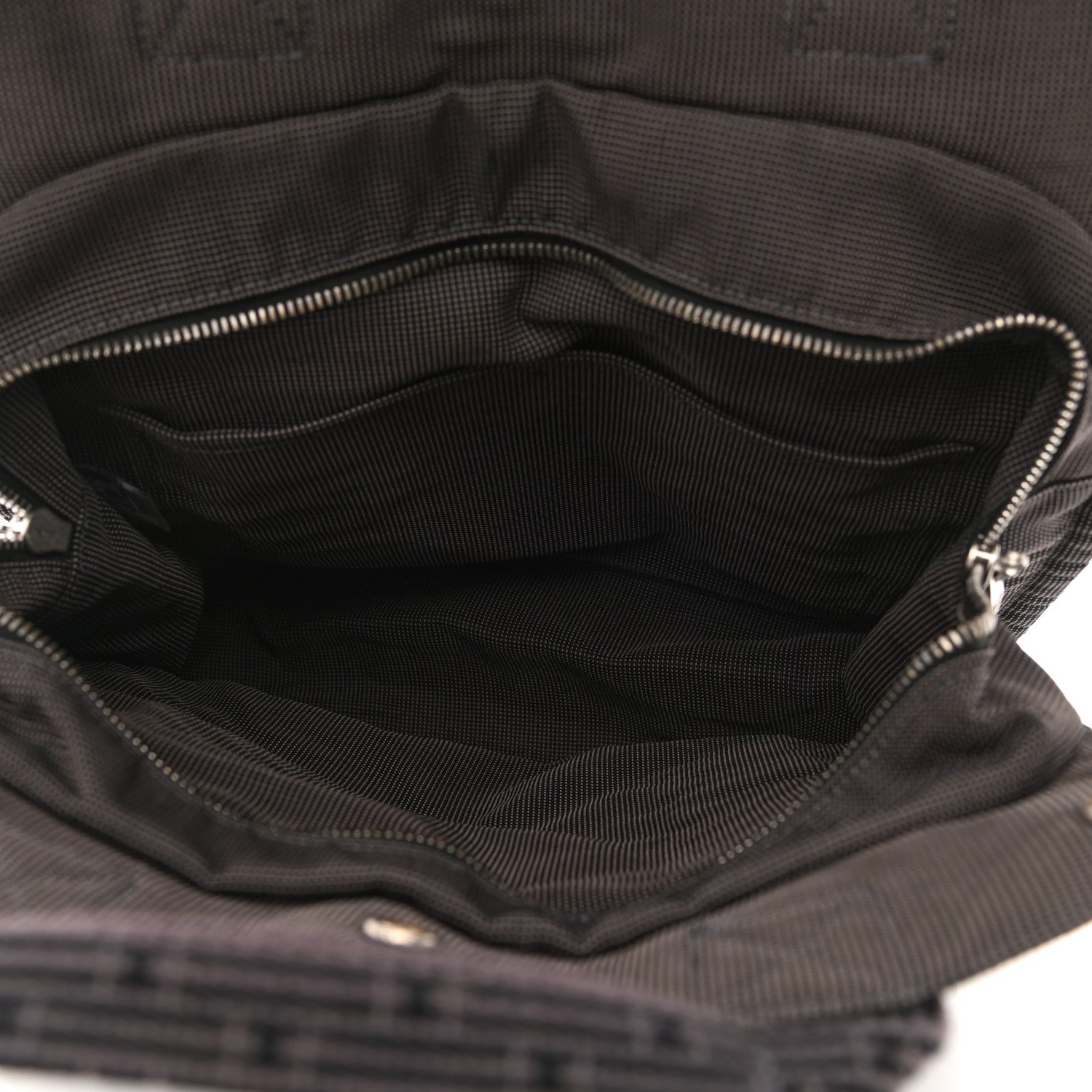 Hermes Canvas Herline Backpack Grey 5 of 13