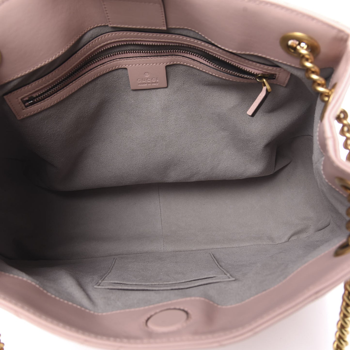 Calfskin Matelasse Medium GG Marmont Shoulder Tote Bag Perfect Pink
