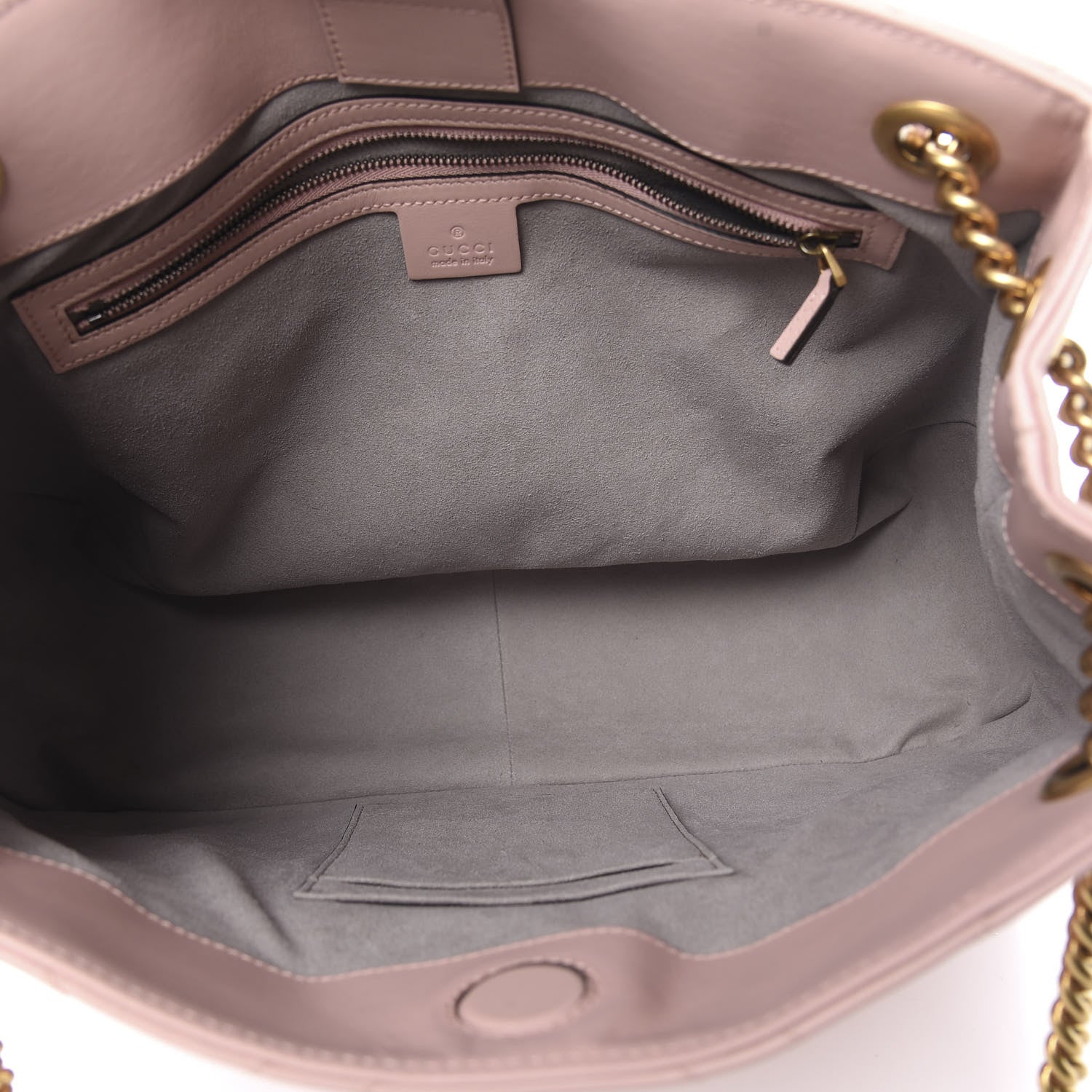 Gucci Calfskin Matelasse Medium GG Marmont Shoulder Tote Bag Perfect Pink 5 of 11
