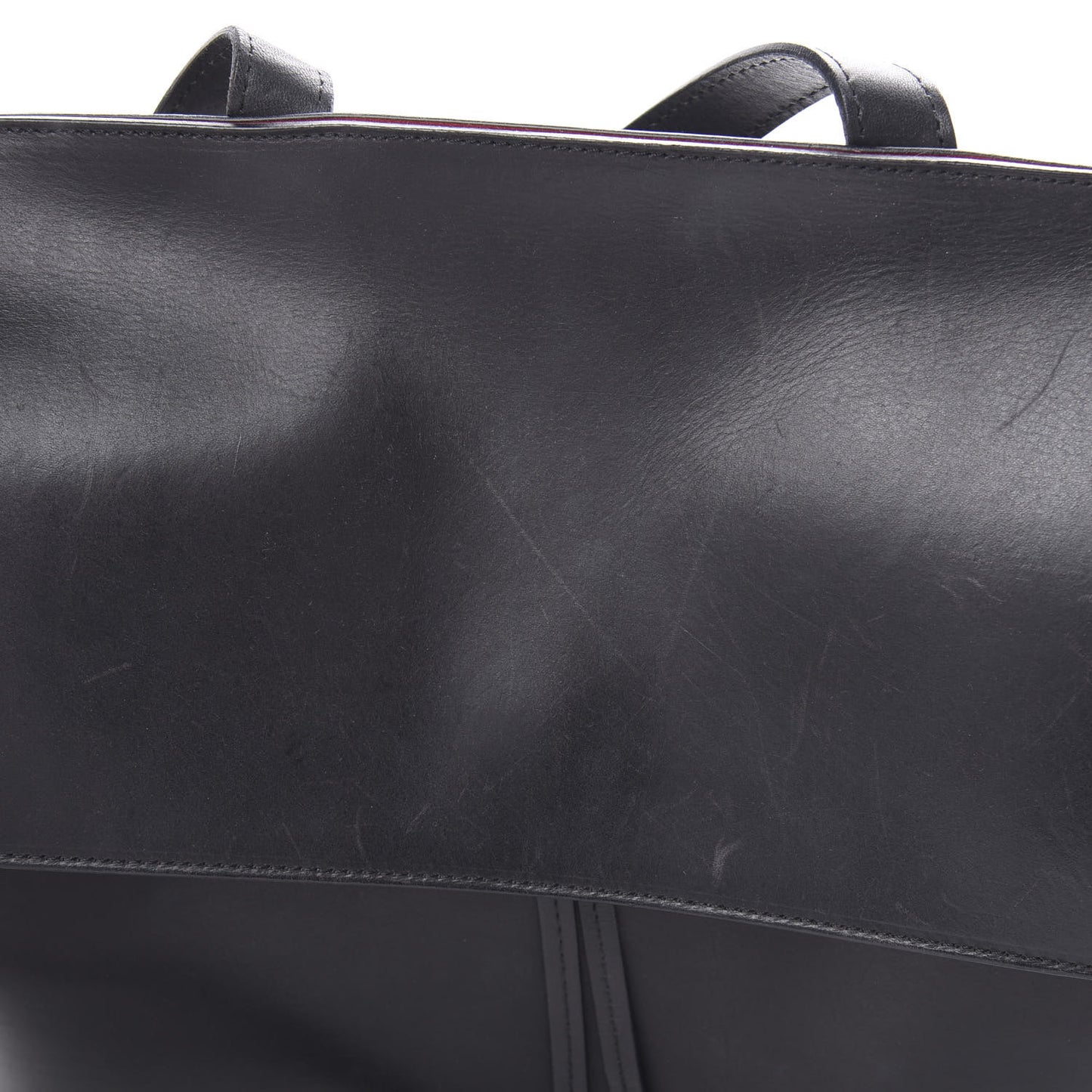 Calfskin Lady Bag Black Flamma