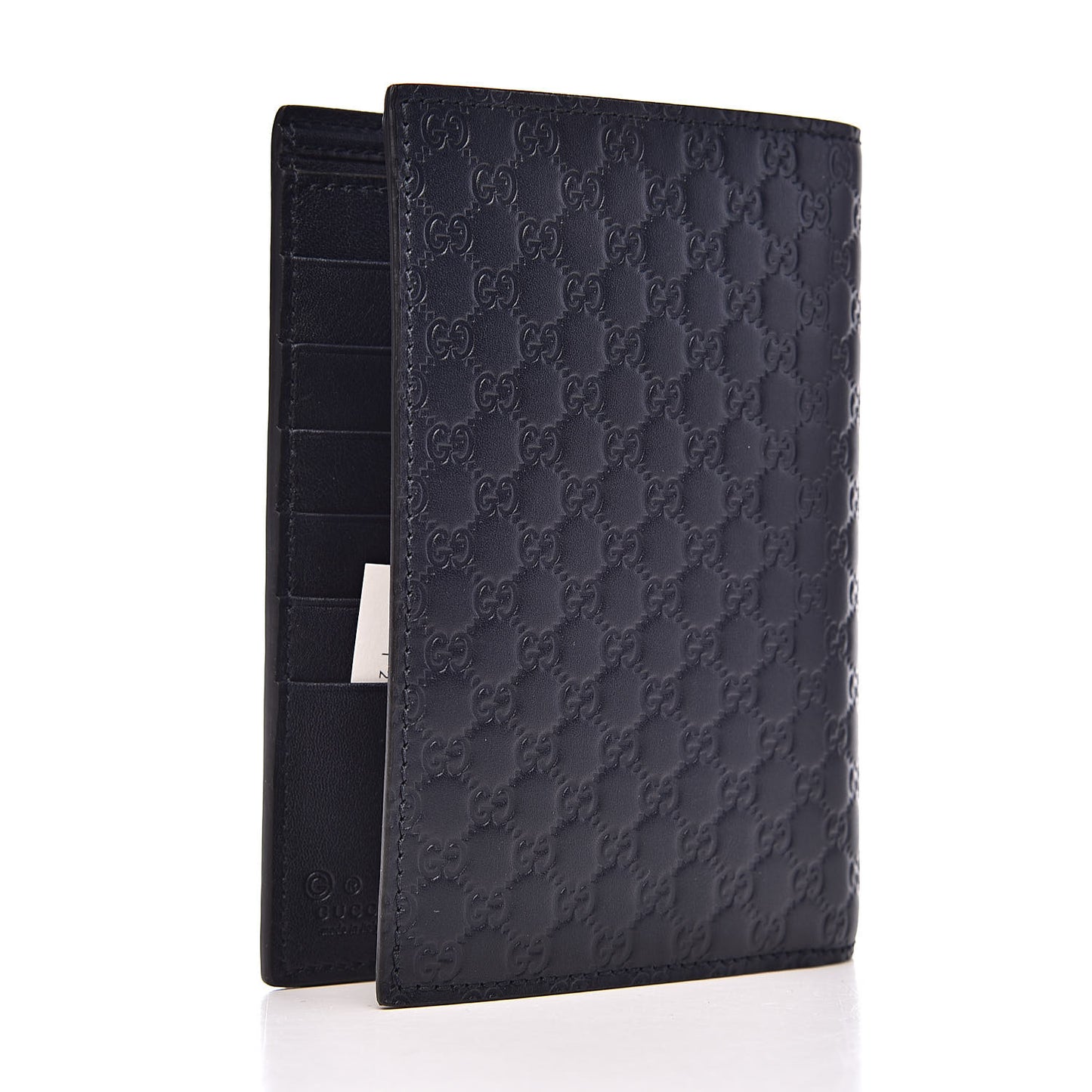 Microguccissima Passport Case Blue