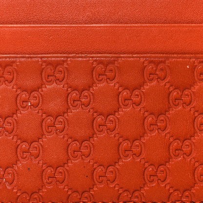 Gucci Microguccissima Card Holder Sun Orange 7 of 8