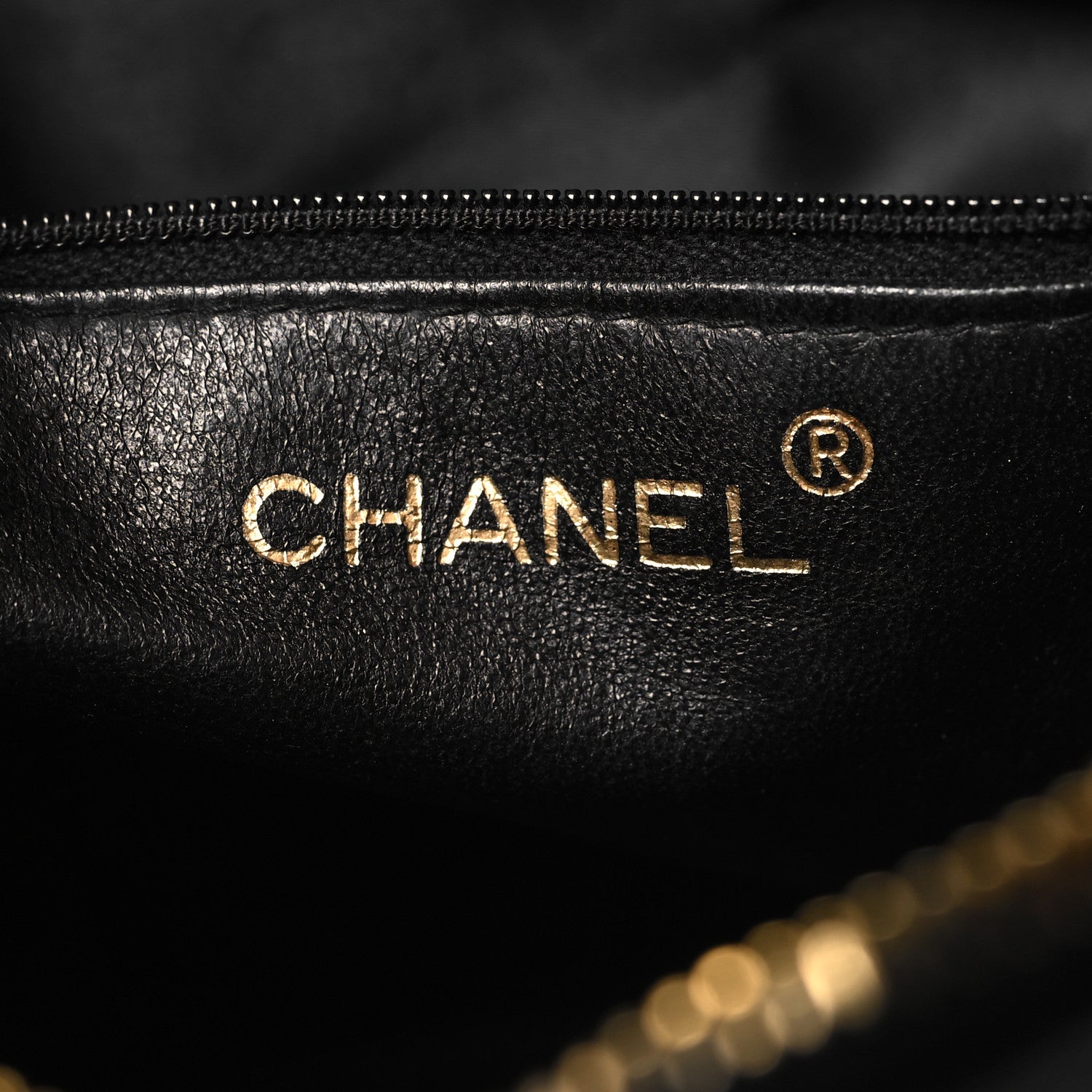 Chanel Lambskin Quilted Messenger Bag Black 6 of 13