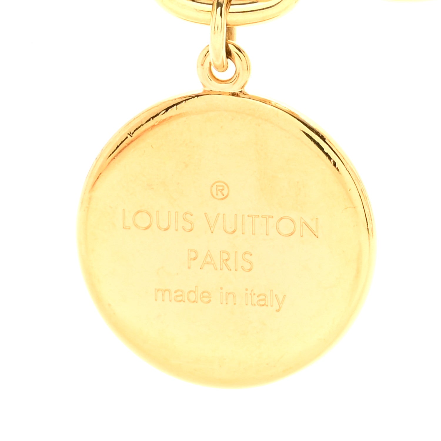 Louis Vuitton Nanogram Family Chain Bag Charm Gold Silver 4 of 5