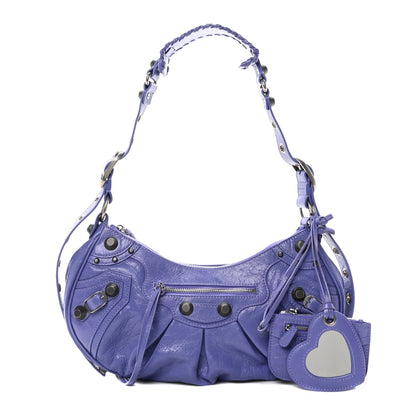 Balenciaga Agneau Arena Small Le Cagole Shoulder Bag  Mauve 1 of 9