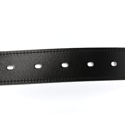 Hermes 135 Togo 32mm Code Belt 95 Black Gold 4 of 7
