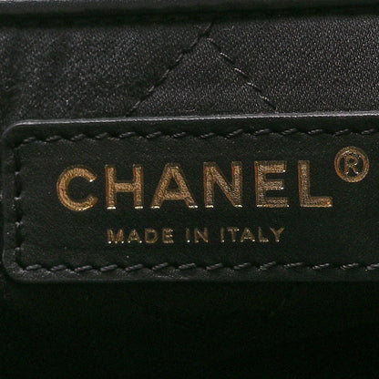 Chanel Shiny Calfskin Quilted Small Chanel 22 Black 7 of 12