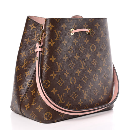Louis Vuitton Monogram Neonoe MM Rose Poudre 3 of 10