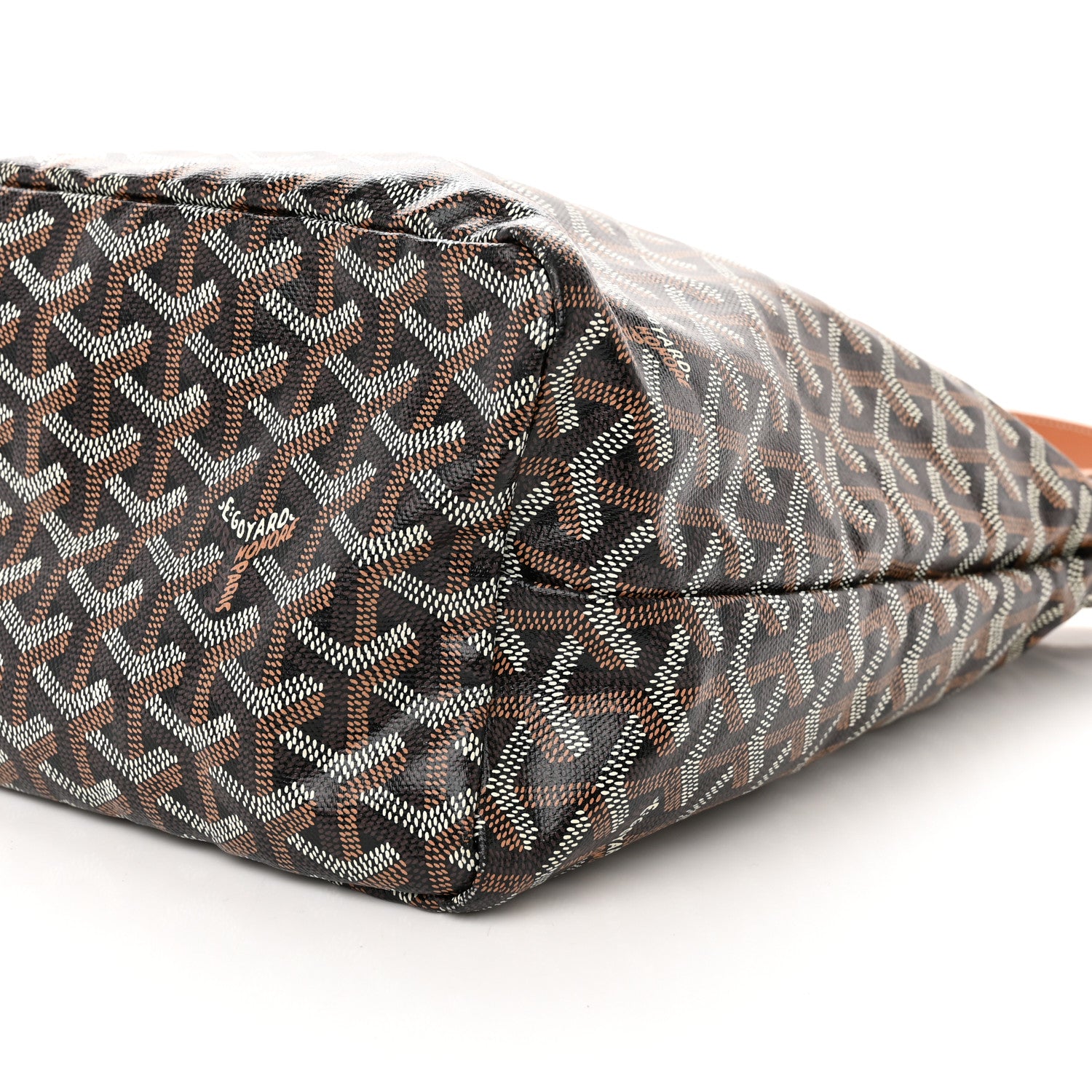Goyard Goyardine Boheme Hobo Black Gold 10 of 10