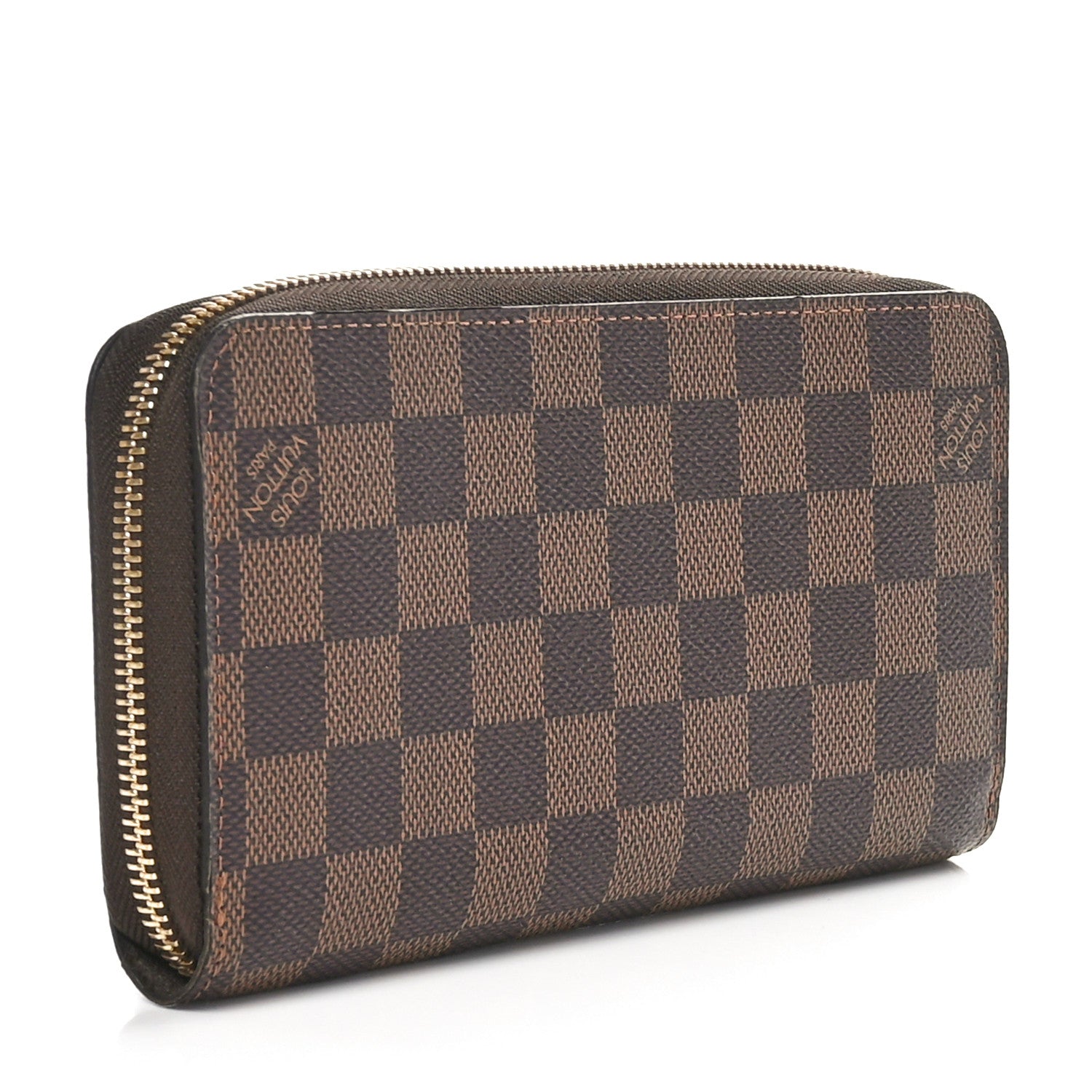 Louis Vuitton Damier Ebene Zippy Wallet 3 of 9