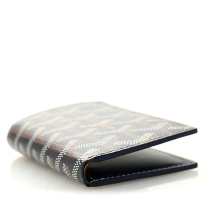 Goyard Goyardine Saint Pierre Card Holder Navy 4 of 7
