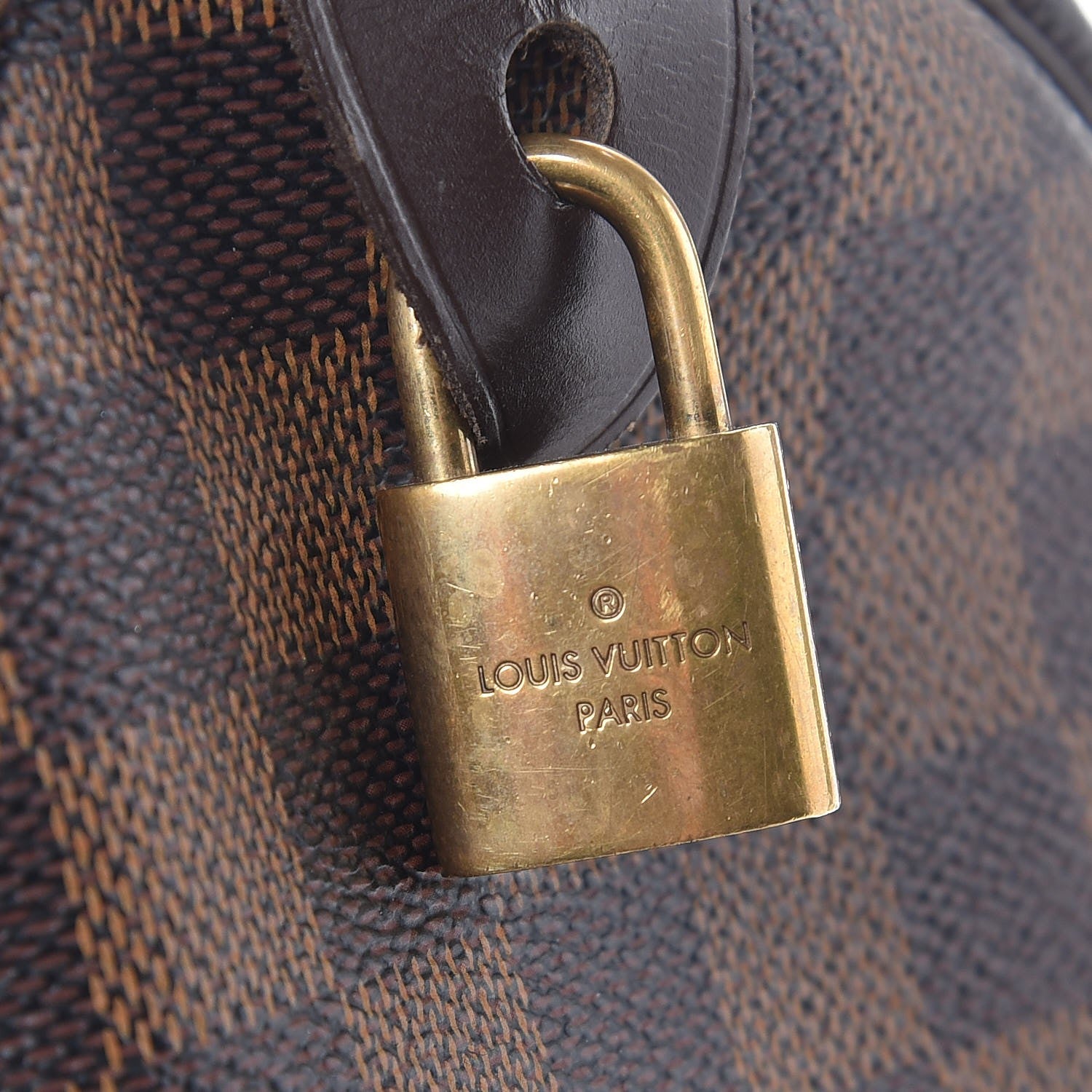 Louis Vuitton Damier Ebene Speedy 30 10 of 10