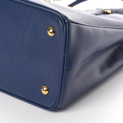Prada Saffiano Lux Medium Tote Bluette 7 of 7