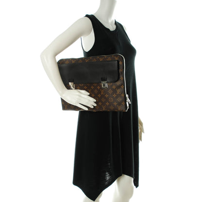 Louis Vuitton Monogram Macassar Porte Document 2 of 7