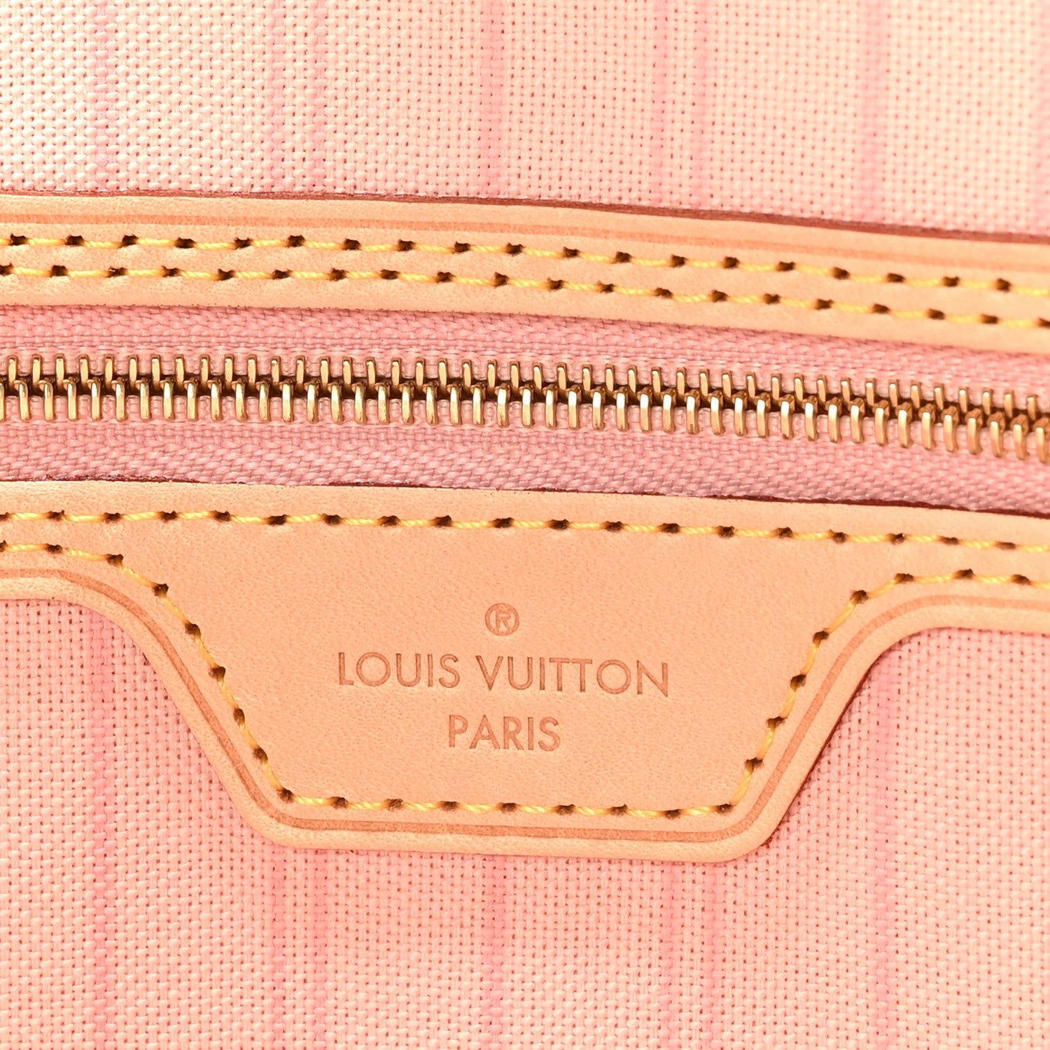 Louis Vuitton Damier Azur Neo Neverfull MM Rose Ballerine 7 of 9