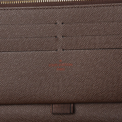 Louis Vuitton Damier Ebene Zippy Organizer Wallet 6 of 9