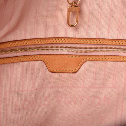 Louis Vuitton Damier Azur Neo Neverfull GM Rose Ballerine 8 of 17
