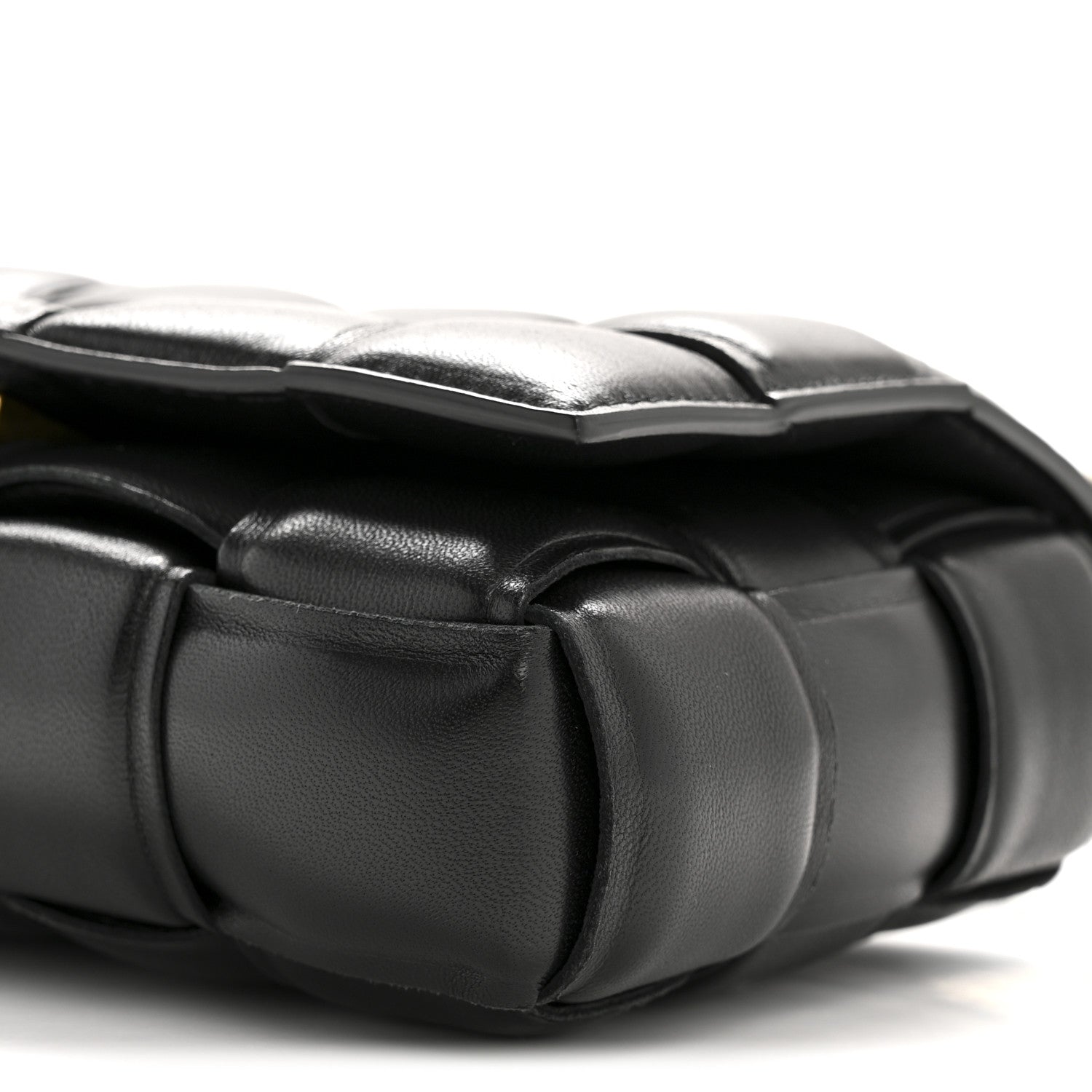 Bottega Veneta Nappa Maxi Intreccio Small Padded Cassette Crossbody Bag Black 10 of 12