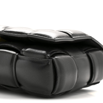 Bottega Veneta Nappa Maxi Intreccio Small Padded Cassette Crossbody Bag Black 10 of 12