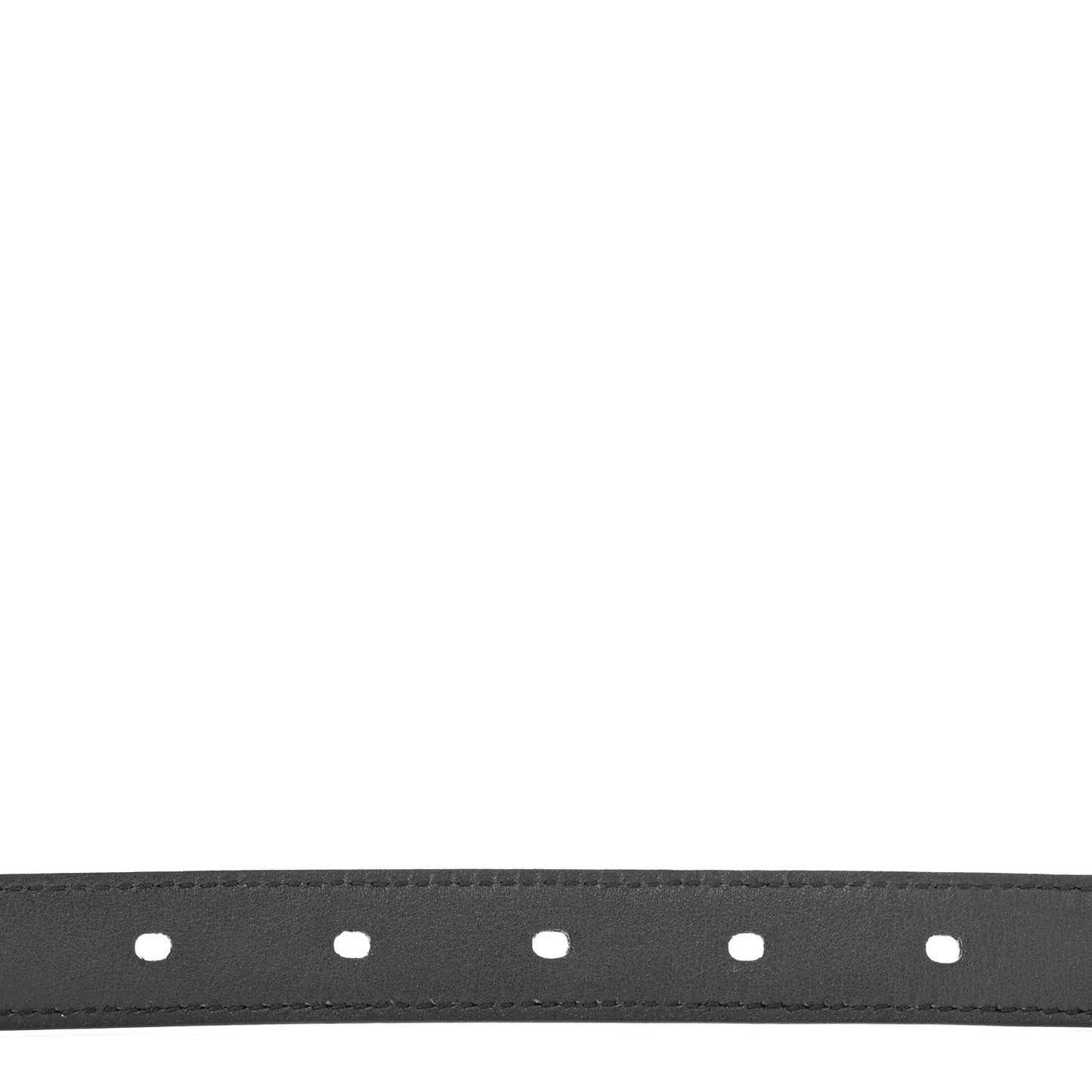 Smooth Calfskin Monogram Square Buckle Belt 80 32 Black