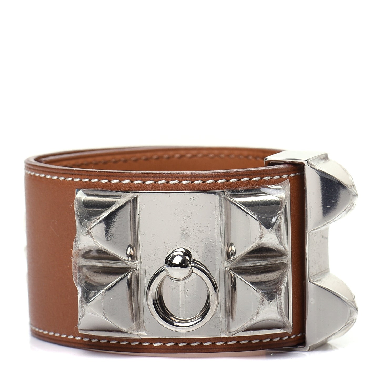 Barenia Collier De Chien CDC Bracelet L Fauve