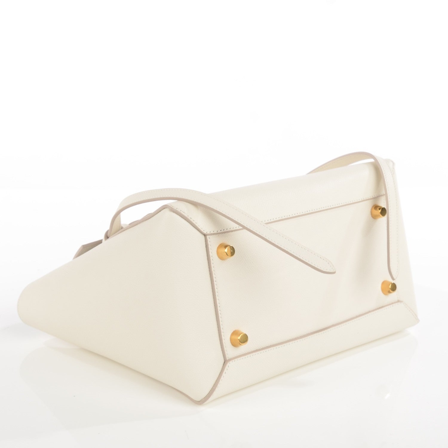 Celine Grained Calfskin Mini Belt Bag White 4 of 7