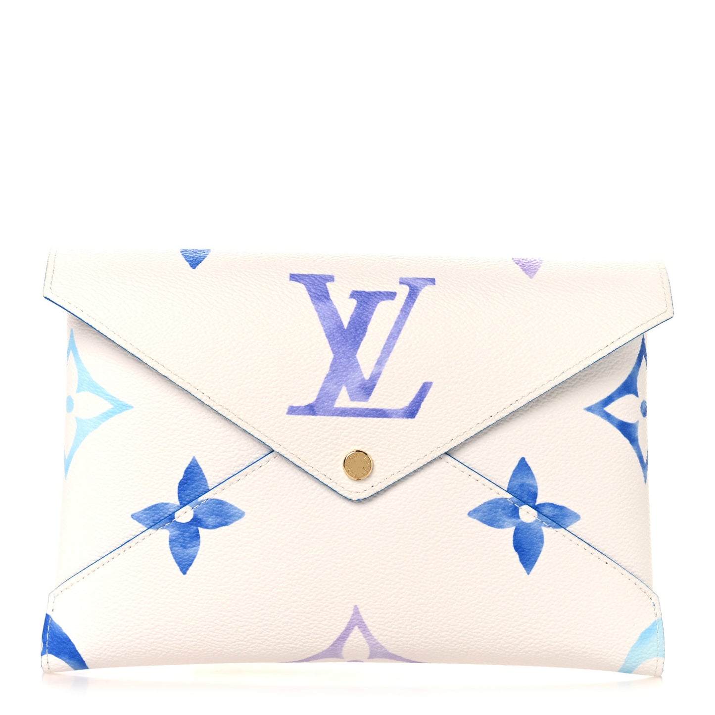Monogram Giant By The Pool Kirigami Pochette Set Blue Rose Beige