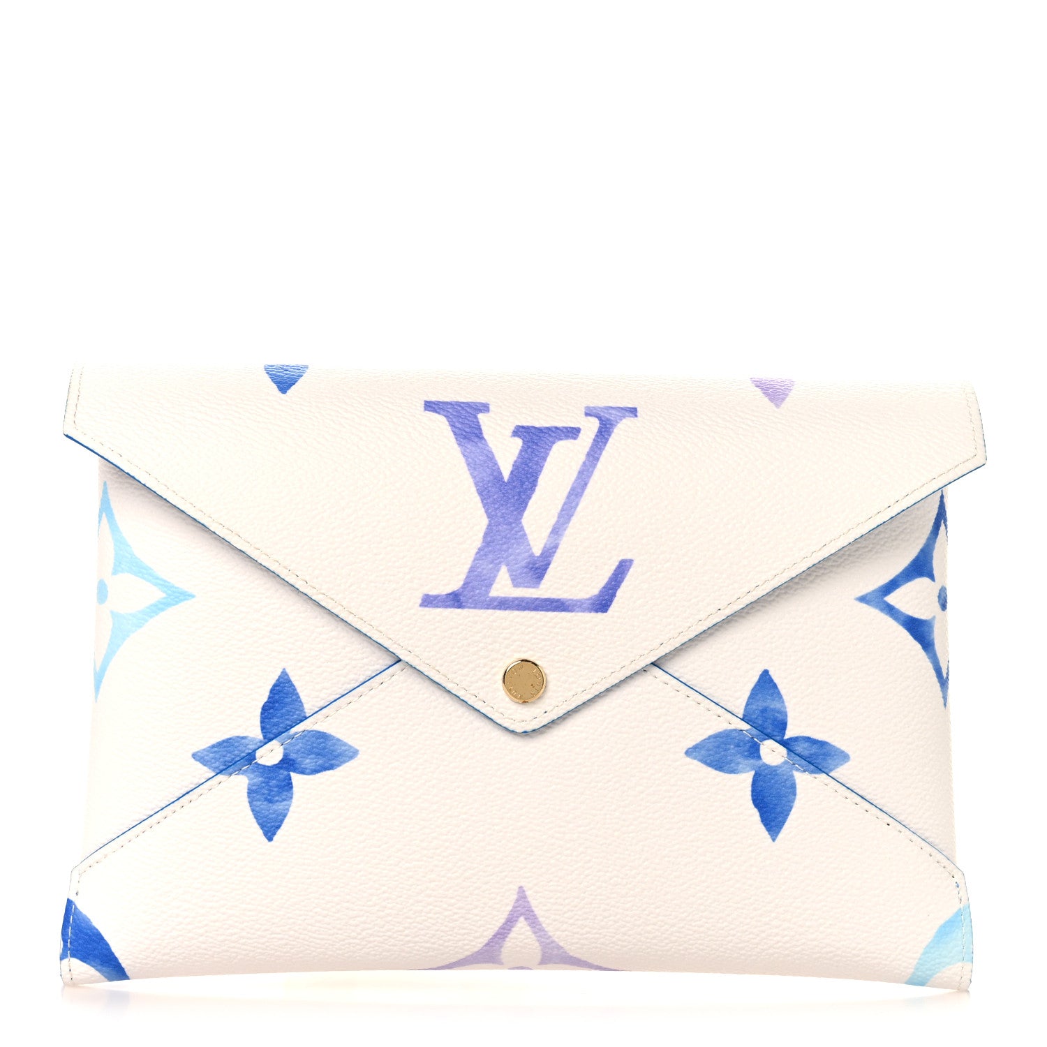 Louis Vuitton Monogram Giant By The Pool Kirigami Pochette Set Blue Rose Beige 1 of 12