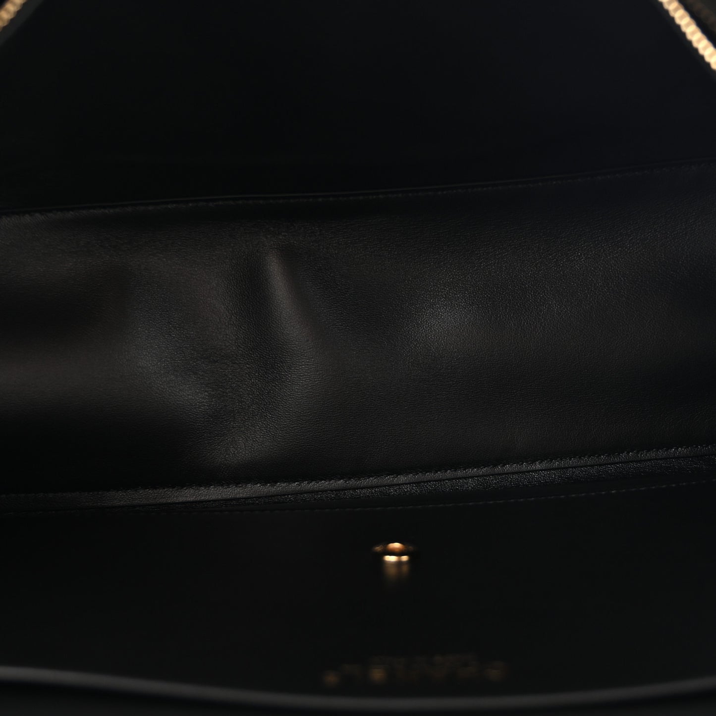 Suede Calfskin Small Souplissimo Maxi Flap Black